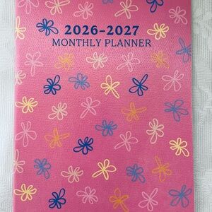 weekly monthly 2026-2027 calendar 2 year planner NEW